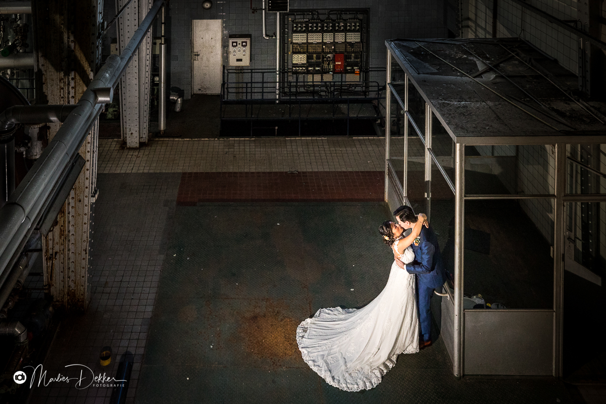 trouwfotograaf rotterdam van nelle fabriek marlies dekker fotografie bruidsfotograaf