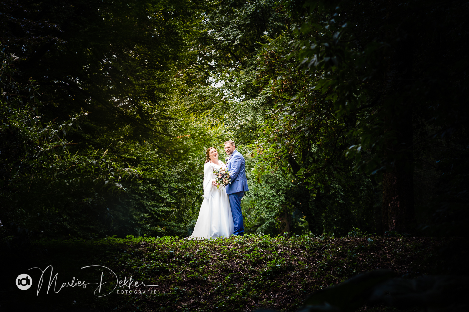bruidsfotografie rotterdam dudok in het park