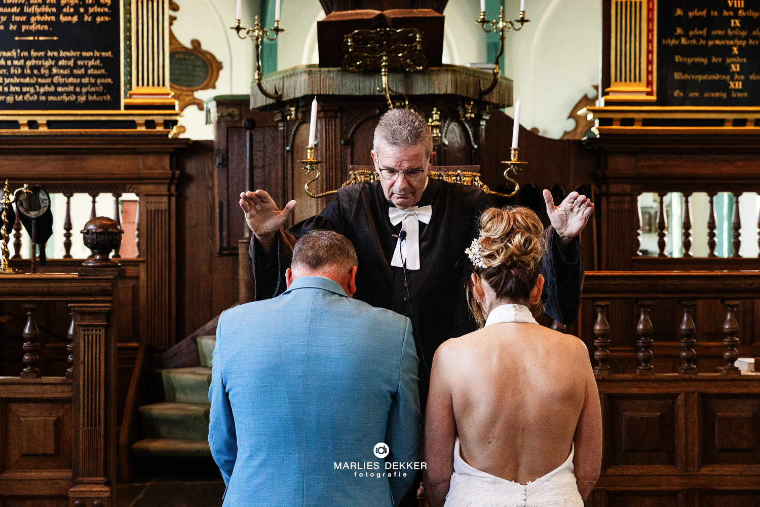 Trouwen in de kerk van Bleiswijk