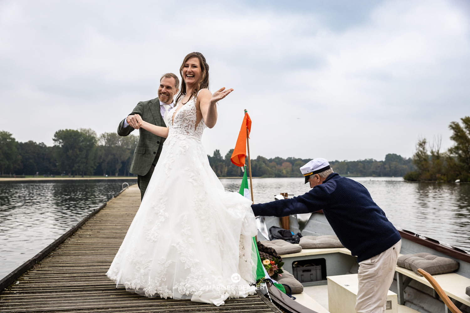 Trouwen trouwfotograaf Boathouse Rotterdam
