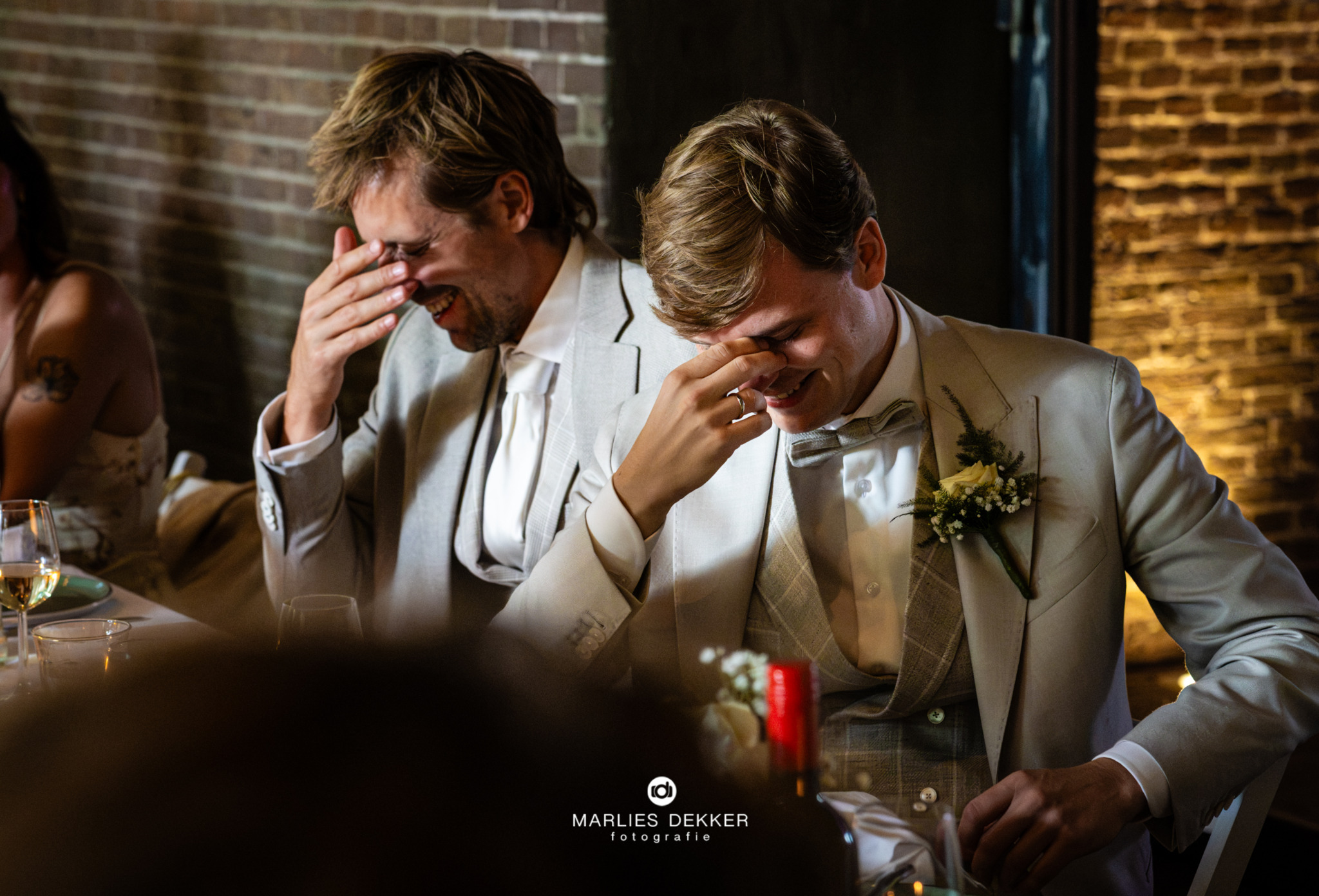 Trouwen met Trouwfotograafb Marlies bij Fort bij Vechten Bunnik, speech